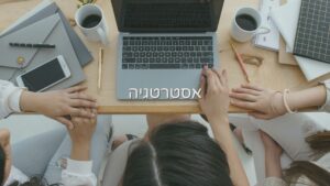 אפיון ובניית אסטרטגיה שיווקית
