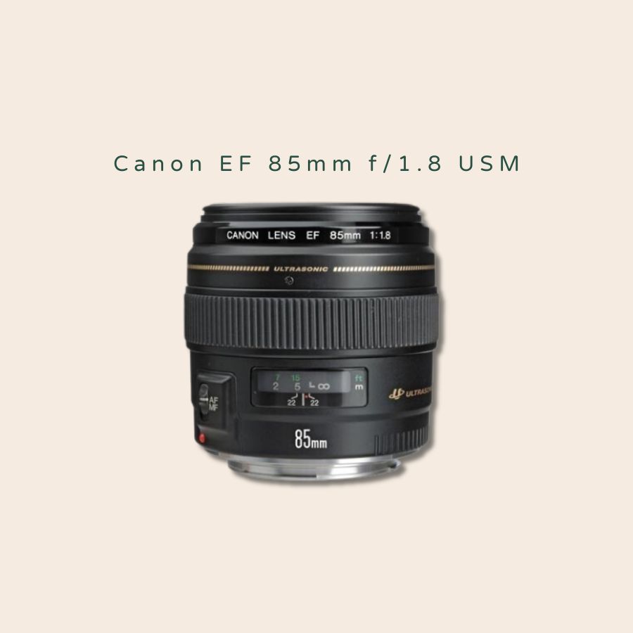 ציוד צילום – Canon EF 85mm f/1.8 USM